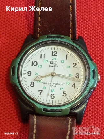 Марков мъжки часовник Q/Q QUARTZ JAPAN много красив стилен дизайн 51836, снимка 7 - Мъжки - 53491368