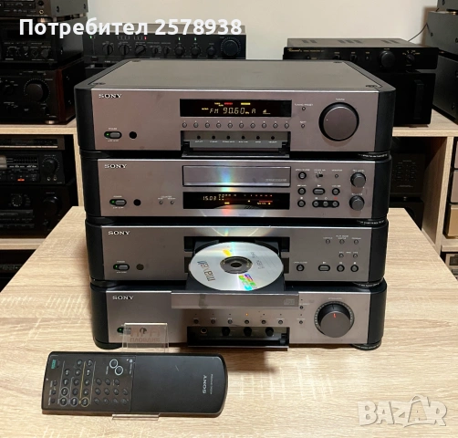 SONY Сет: TA-S7 + CDP-S7 + TC-S7+ ST-S7 Дека е тръглав !!!, снимка 8 - Аудиосистеми - 53289169