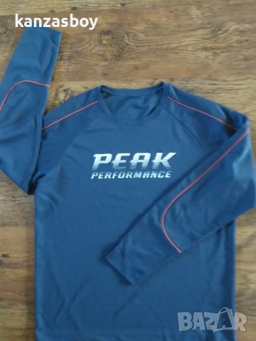 peak performance logo - страхотна мъжка блуза, снимка 2 - Спортни дрехи, екипи - 37921472