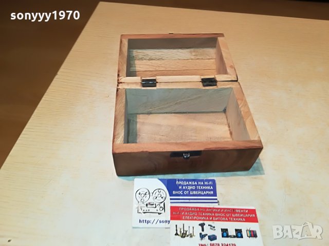 дървена кутия с дърворезба и метален обков 2007211211, снимка 15 - Антикварни и старинни предмети - 33573593