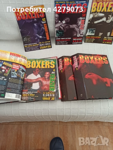 Списания за бокс - около 50 бр. събрани в 3 класьора, снимка 2 - Други - 52428288