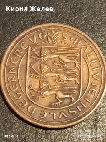 Монета 2 нови пенса1971г. Гърнзи Кралица Елизабет втора за КОЛЕКЦИЯ 53124, снимка 5 - Нумизматика и бонистика - 53122730