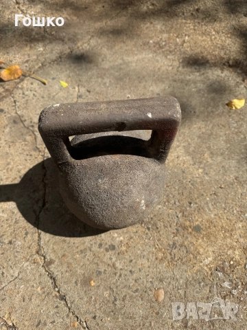 Руска пудовка 27кг, снимка 2 - Фитнес уреди - 51789837