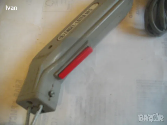 ЕЛЕКТРИЧЕСКА ЛЕПАЧКА ЗА ПЛАСТМАСА НЕМСКА СТАРО КАЧЕСТВО 60W ОТЛИЧНА ДВОЙНА ЧОВКА ENGEL LOTER, снимка 13 - Други инструменти - 48603806