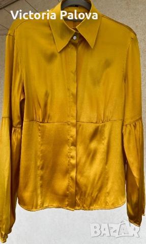 Луксозна копринена риза ROSNER, снимка 9 - Ризи - 51757328