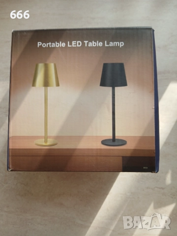 LED НАСТОЛНА ЛАМПА , АКУМУЛАТОРНА., снимка 6 - Лед осветление - 52902978