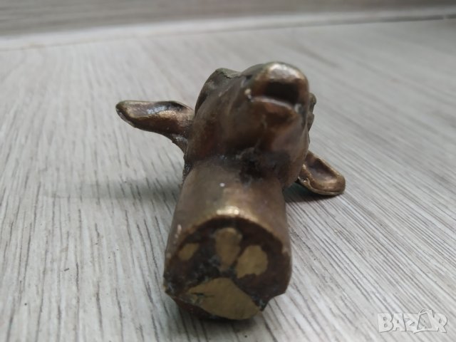 бронзова глава на сърна, снимка 3 - Други ценни предмети - 40222468