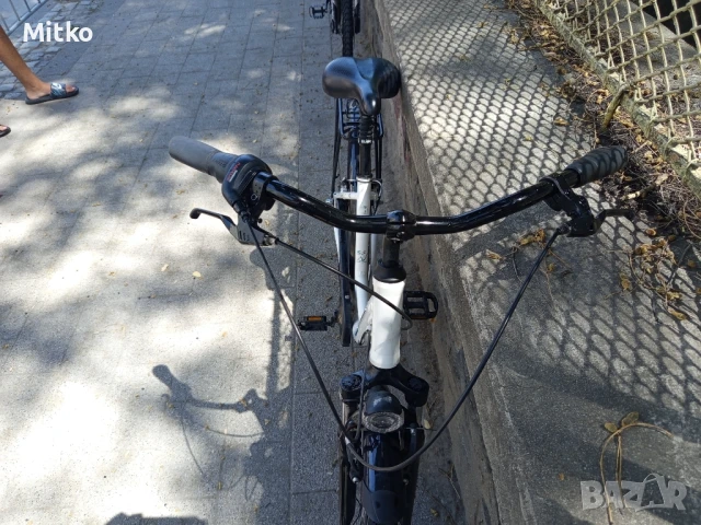 26 цола алуминиев велосипед с 7 скорости усилени капли амортисьори предни като нов , снимка 8 - Велосипеди - 51158364