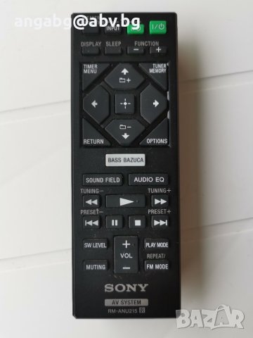 Sony Av System RM-ANU215®