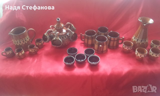 Битови глинени съдове за механа, декорация и ползване, снимка 16 - Антикварни и старинни предмети - 28954815