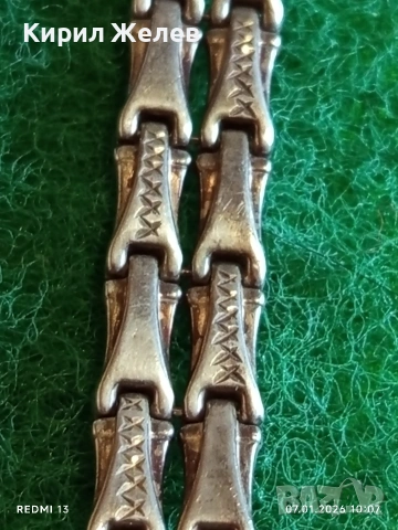 Сребърна гривна плетка тип Лисича опашка елегантен стилен дизайн 52394, снимка 5 - Гривни - 53016057