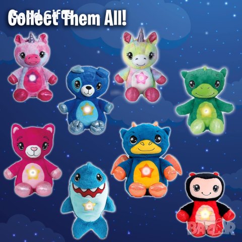 2в1 Плюшен динозавър и проектор звездно небе Star Belly, снимка 6 - Плюшени играчки - 43392742