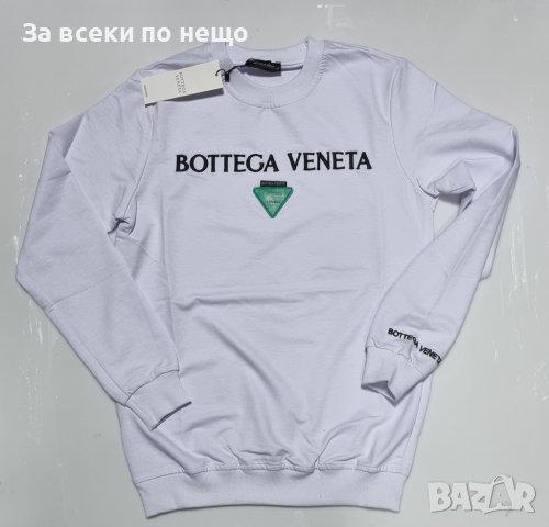 Bottega Veneta мъжка блуза с дълъг ръкав висок клас реплика