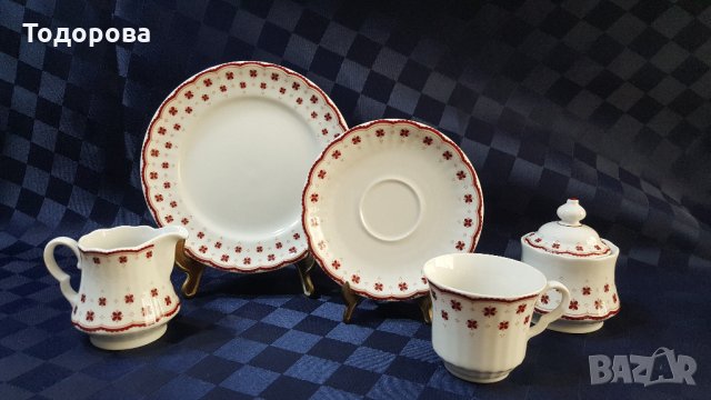 Порцеланов сервиз за кафе,чай - Бавария , снимка 4 - Други ценни предмети - 32949935