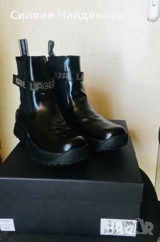 Нови обувки kARL LAGERFELD, снимка 2 - Дамски боти - 43580113