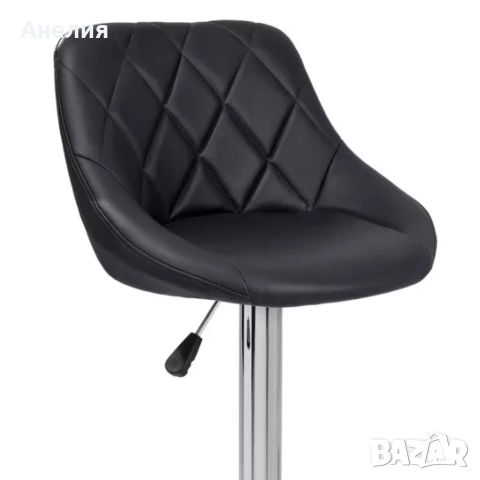 Бар стол с регулируема височина и въртяща функция – комфорт и стил за дома и заведения, снимка 4 - Столове - 53202009