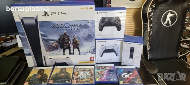 Ново !!! Конзола Sony Playstation 5 , PS5 комплект Ragnarök Bundle