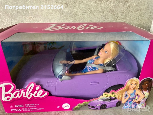 Кукла barbie в кола
