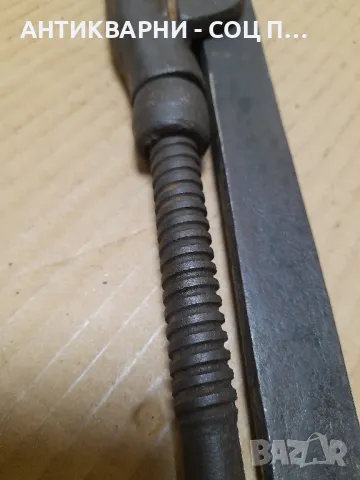 Соц Стар Голям Тръбен Ключ., снимка 8 - Антикварни и старинни предмети - 48668772