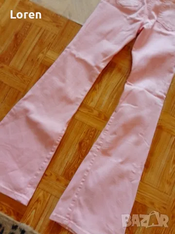 Като нови!Розови дънки тип юкейски , снимка 6 - Дънки - 49541445