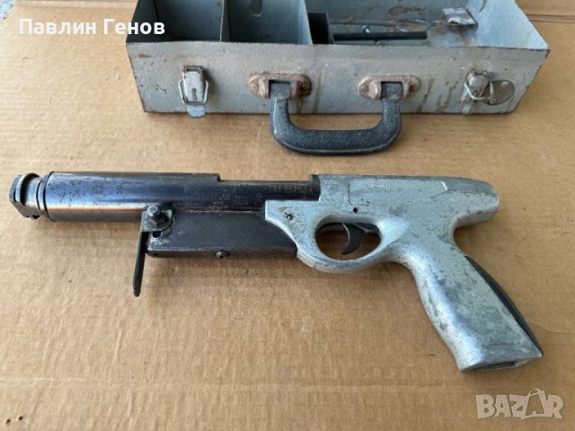 Стар пистолет за пирони, снимка 9 - Антикварни и старинни предмети - 44068570