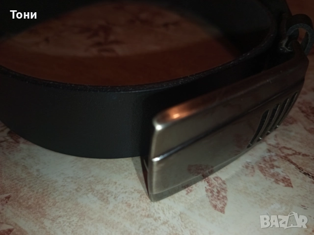 LLOYD Оригинал Нов Мъжки Колан Изцяло от Естествена Кожа 115см., снимка 14 - Колани - 52777229