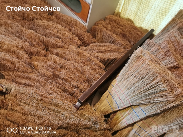 Продавам метлен клас - стара и нова реколта и метли с дръжка , снимка 13 - Индустриална техника - 52130527