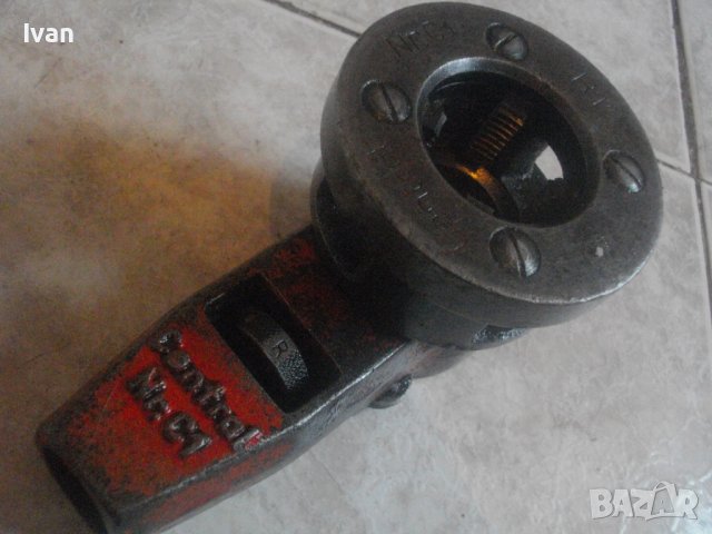 Made in USA/FRANCE/GERMANY-Плашка За Резби На Тръби/Винторезка/Винтонарезка-RIDGID/CENTRAL/FULAX, снимка 13 - Други инструменти - 37348860