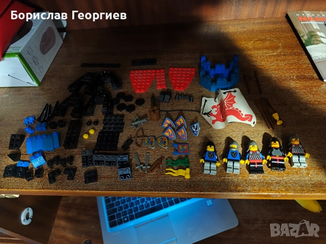 Лего 6057 lego Sea Serpent 1992 Black knights