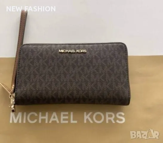 Дамско Кожено Протмоне 🔥 MICHAEL KORS , снимка 3 - Портфейли, портмонета - 48618516