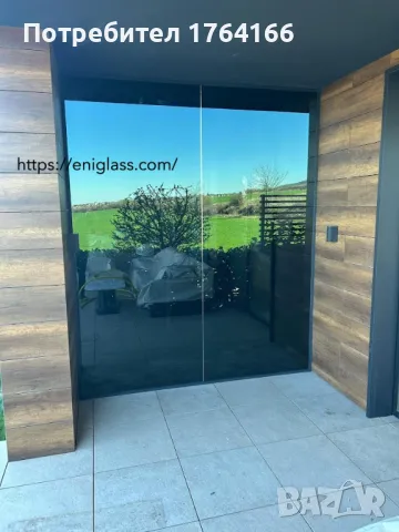 Стъклени врати стъклени прегради безпрофилно остъкление, снимка 2 - Дограми - 49869114