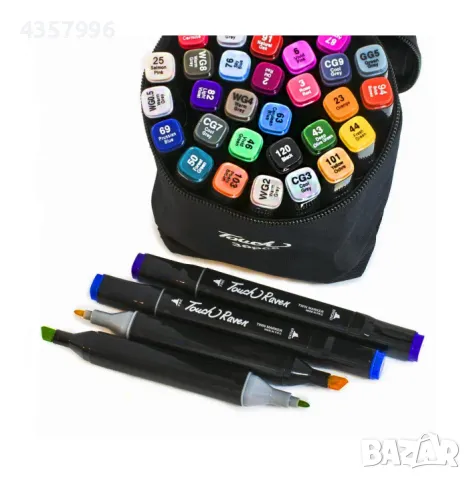 Комплект маркери за рисуване за деца, 36бр., 48бр., 60бр., 100бр., снимка 8 - Рисуване и оцветяване - 48743945