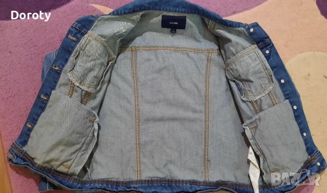 Дамско дънково яке XS, снимка 4 - Якета - 37409139