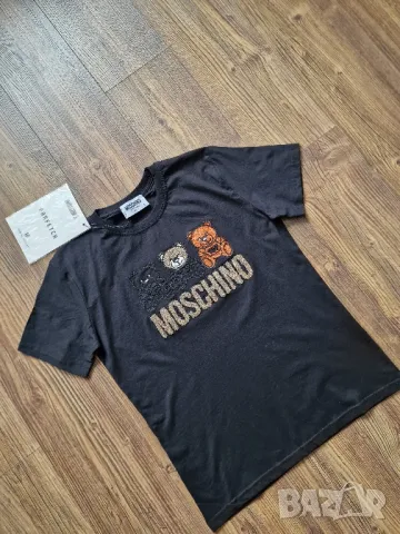 страхотна мъжка тениска MOSCHINO размер S M L XL 2XL , снимка 2 - Тениски - 49449735