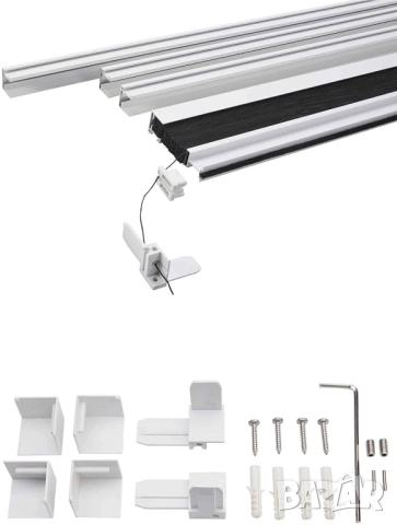 Алуминиева щора срещу насекоми POWERFIX Profi, снимка 5 - Други стоки за дома - 52074419