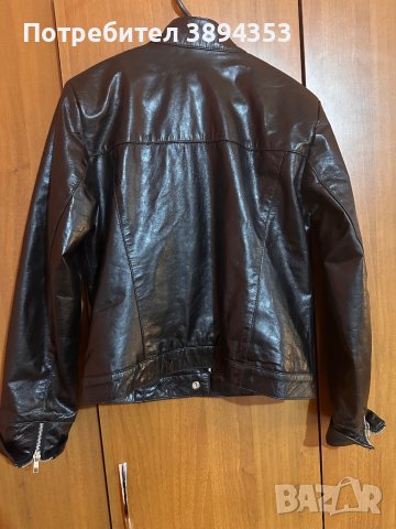Vintage Leather Jacket, естествена кожа, снимка 3 - Якета - 42962545
