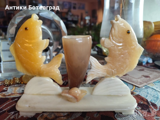 Красива статуетка моливник или друго , снимка 4 - Антикварни и старинни предмети - 53455721