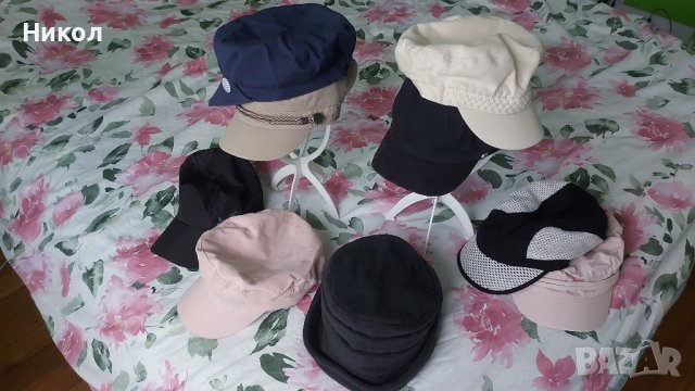 дамски шапки тип барета и други модели , снимка 7 - Шапки - 43079054