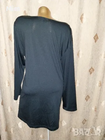 m. Collection 52/54 Черна туника за едра дама , снимка 5 - Туники - 48135470