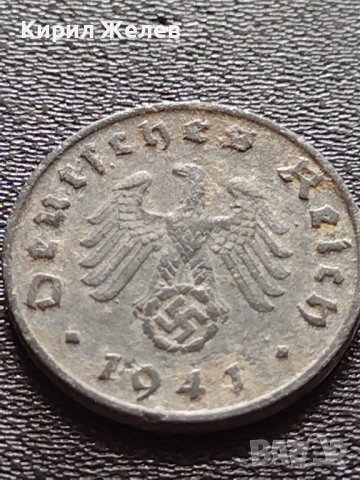 Две монети 1 райхспфенинг 1939г. / 1 райхспфенинг 1941г. Трети райх с СХВАСТИКА редки 28115, снимка 11 - Нумизматика и бонистика - 40650324