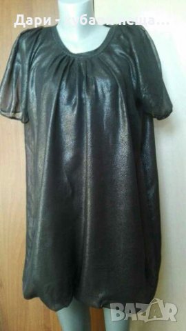 Нова рокля на „Bik Bok”, черно и сребристо🌹👗🍀free size🌹👗🍀арт.2009