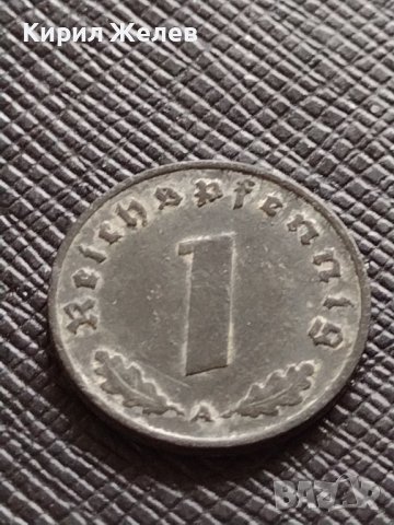 ДВЕ МОНЕТИ 1 райхспфенинг 1939 - 1940г. Нацистка Германия Трети Райх с СВАСТИКА 26688, снимка 6 - Нумизматика и бонистика - 38459107