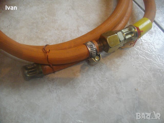 4 kg/h-10 bar-Газов Редуцир Вентил-GOK-Високо Налягане-НОВ-с Маркуч-Немски-50 mbar-Голям-Бронзов, снимка 3 - Други инструменти - 43116286