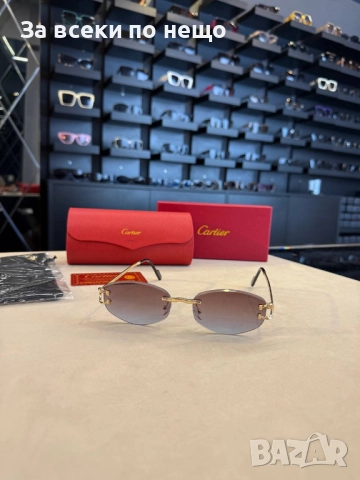 Cartier Слънчеви Очила С UV400 Защита - Налични Различни Цветове Код SK231, снимка 2 - Слънчеви и диоптрични очила - 52594093