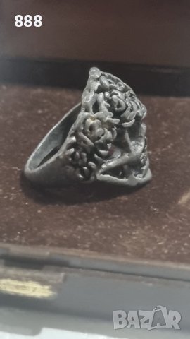 Пръстен череп , снимка 5 - Пръстени - 43331156