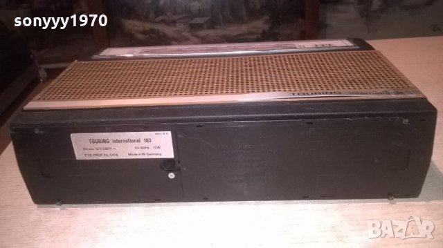 itt shaub-lorenz touring international 103-made in west germany-от швеицария, снимка 18 - Радиокасетофони, транзистори - 27377341