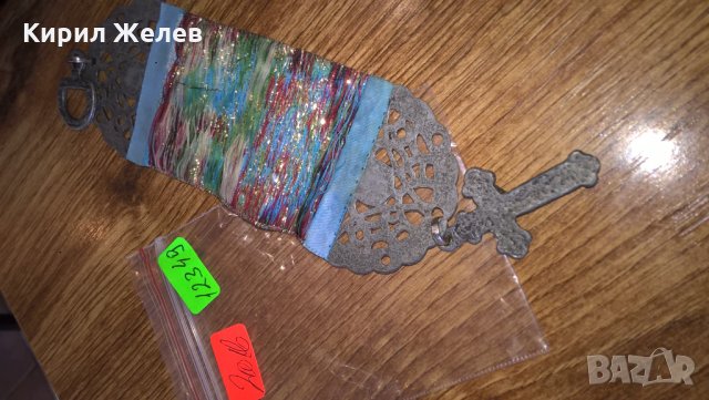 Свети Георги Икона за стена Метал и текстил - 12349, снимка 3 - Колекции - 28170251