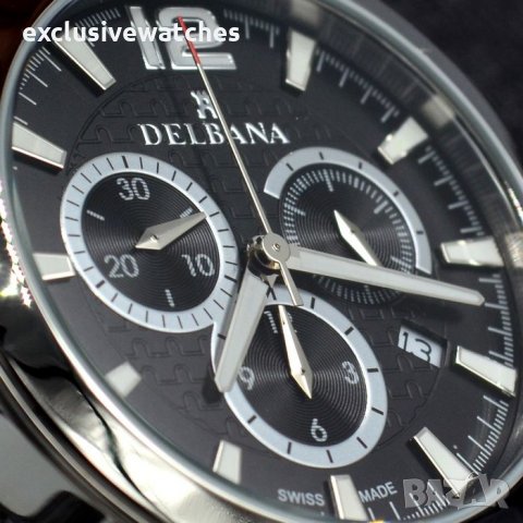 Delbana Lucerne II Chrono - SWISS MADE, снимка 8 - Мъжки - 33049359