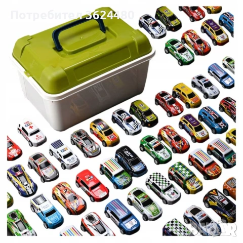  Състезателни Колички 50 бр. в Кутия  4799