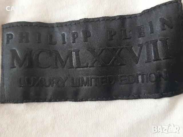 Оригинална и ефектна блузаFHILIPP PLEIN, снимка 5 - Блузи с дълъг ръкав и пуловери - 53170889